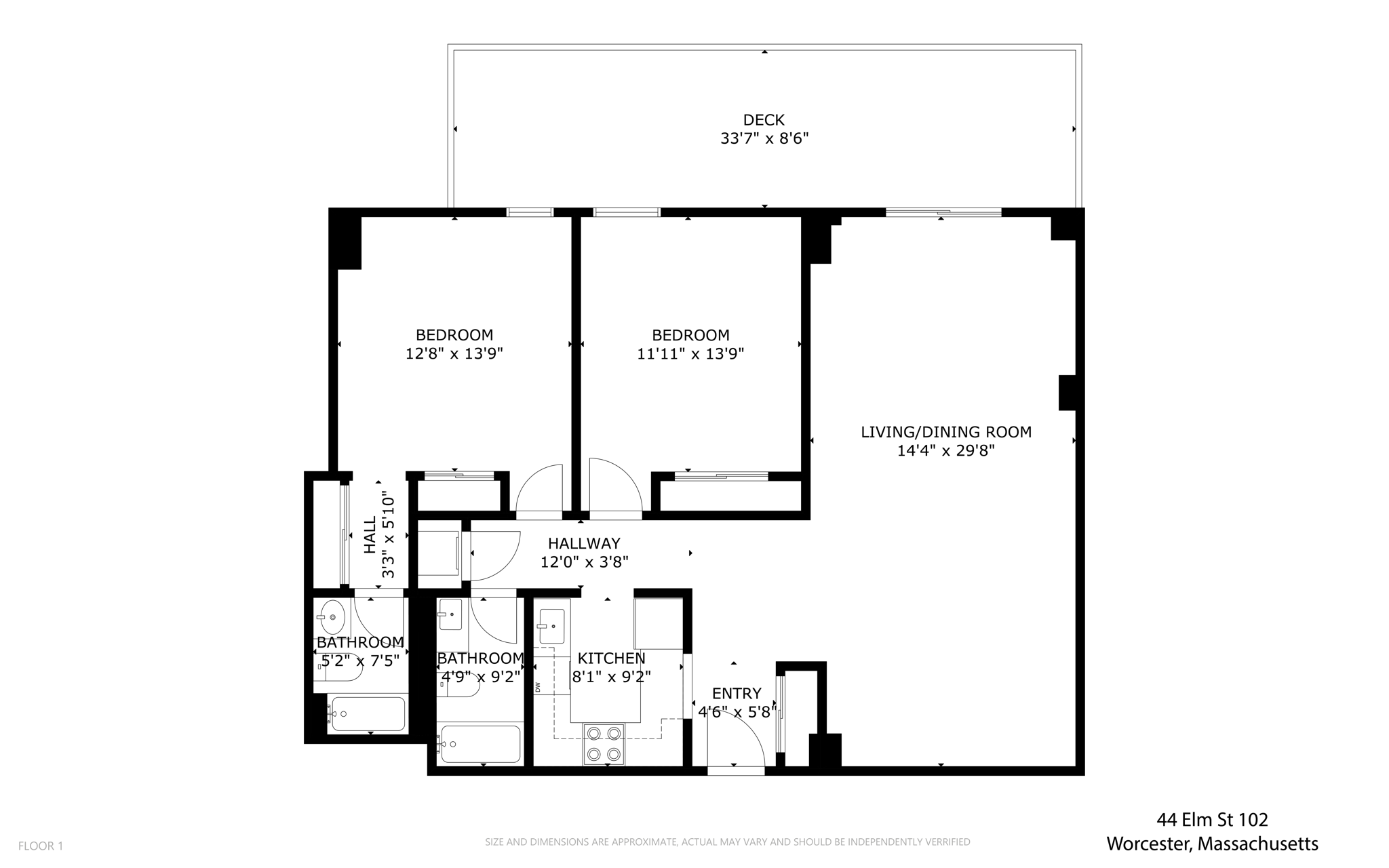 44 Elm Unit 102