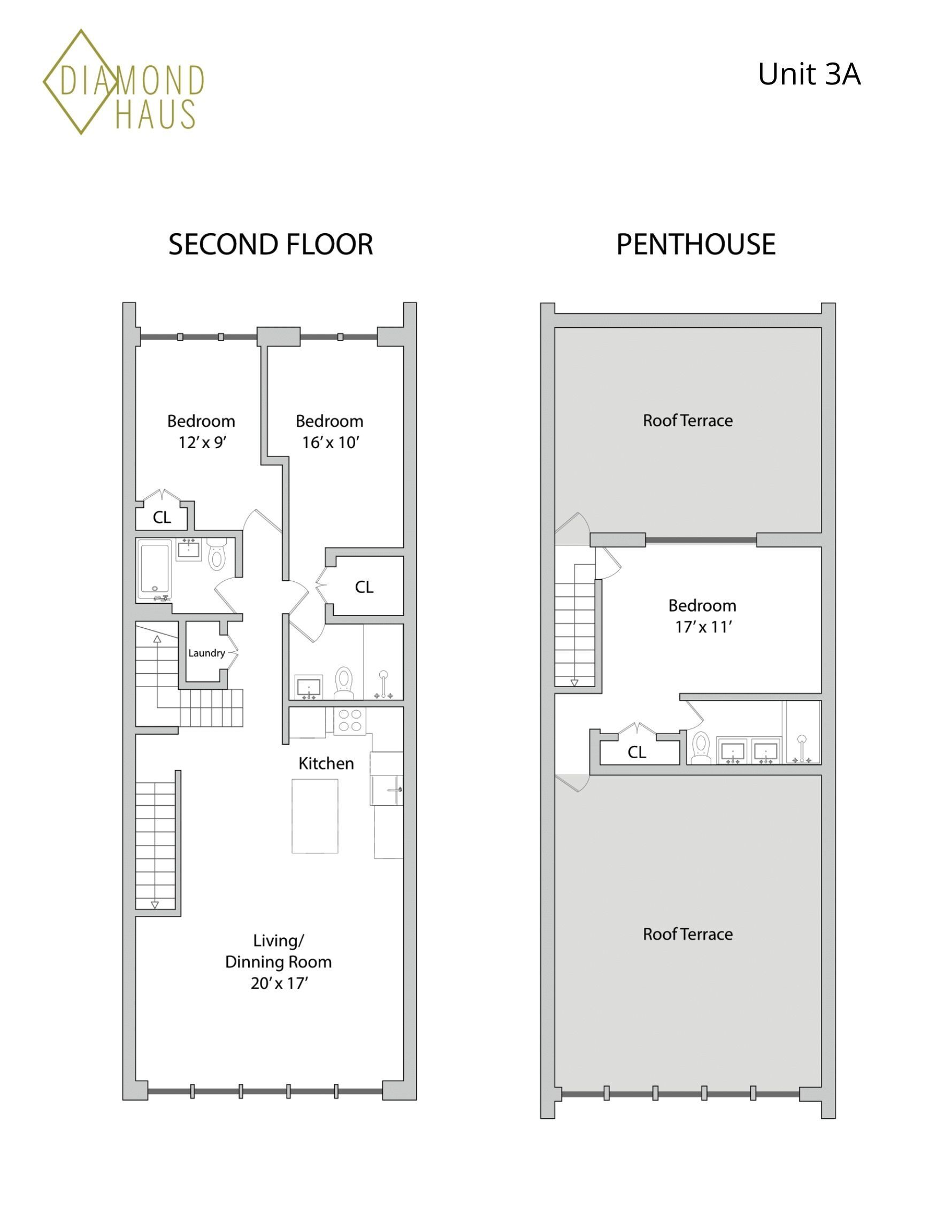 47 Diamond Street , 3B