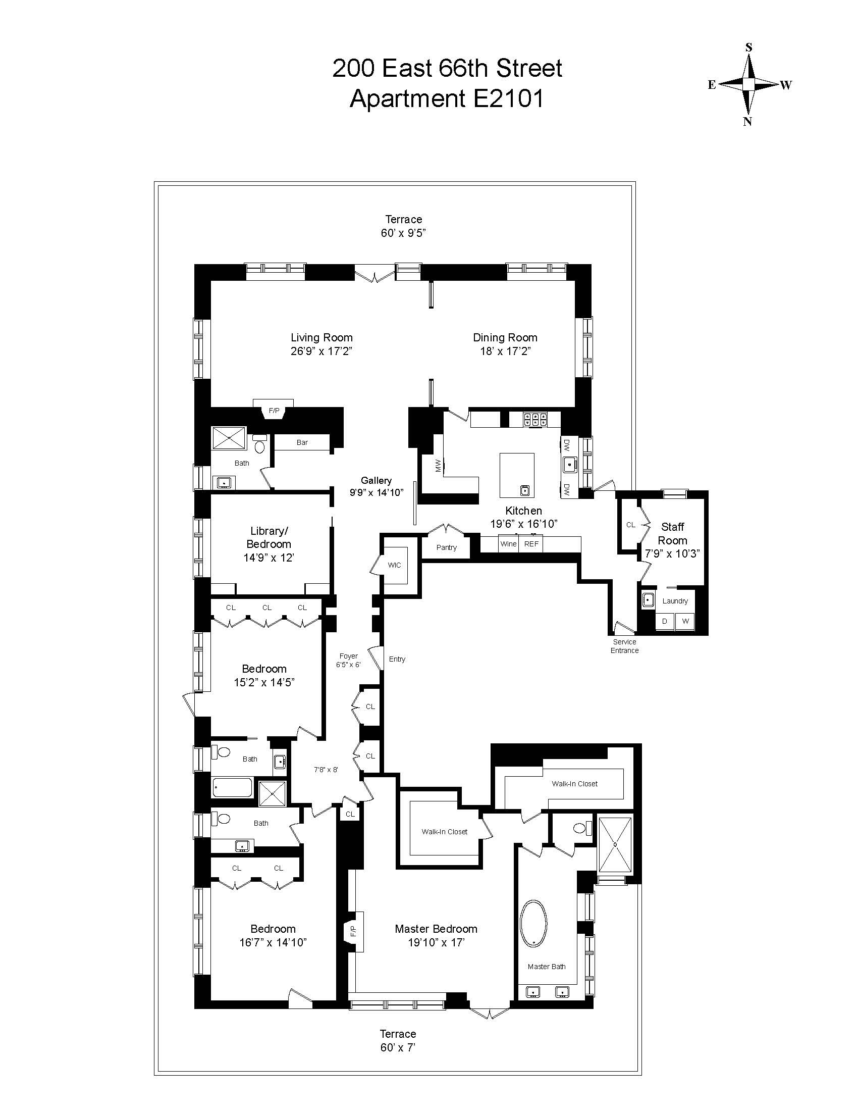 200 East 66th Street PH-E2101