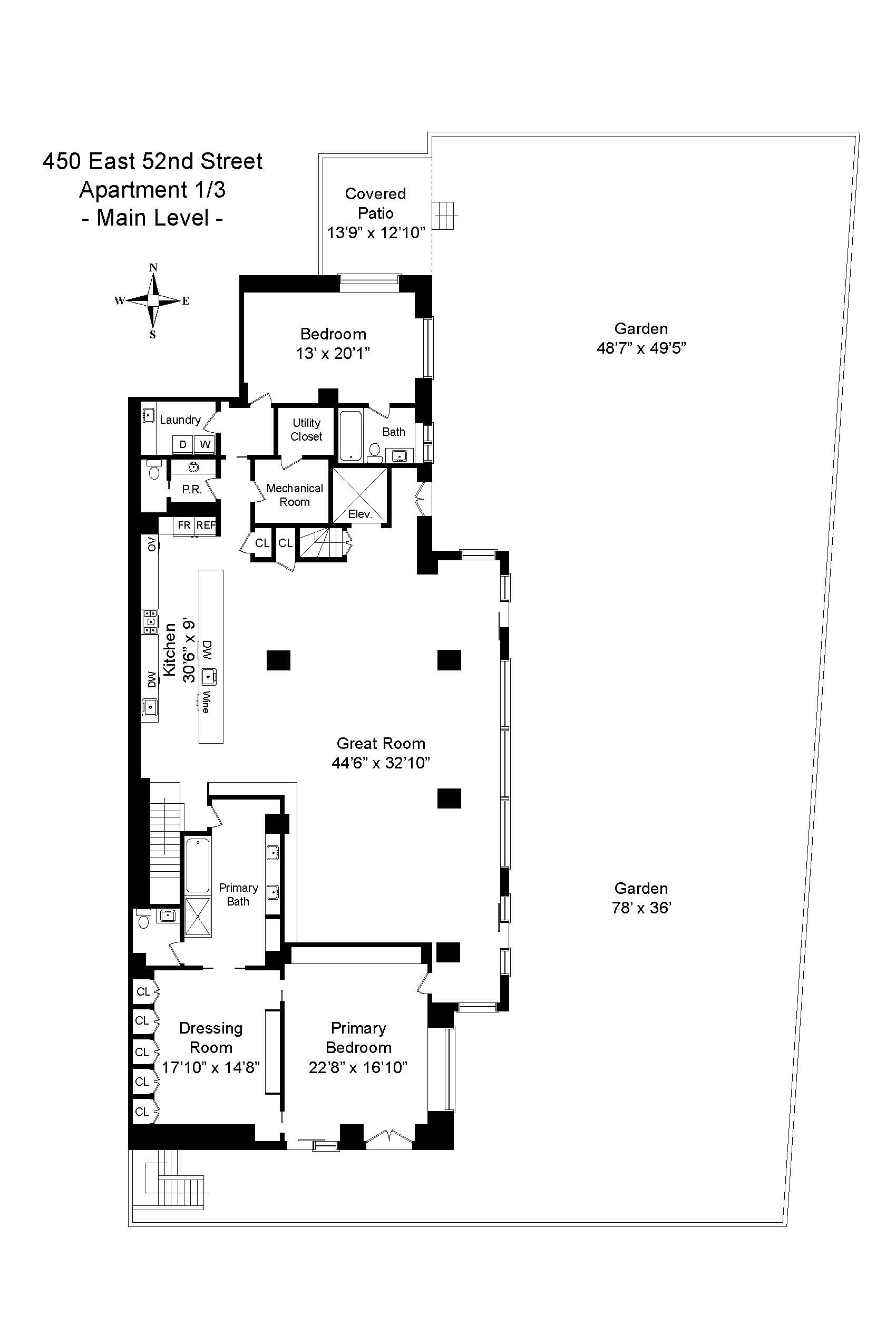 450 East 52nd Street CLUB1/3