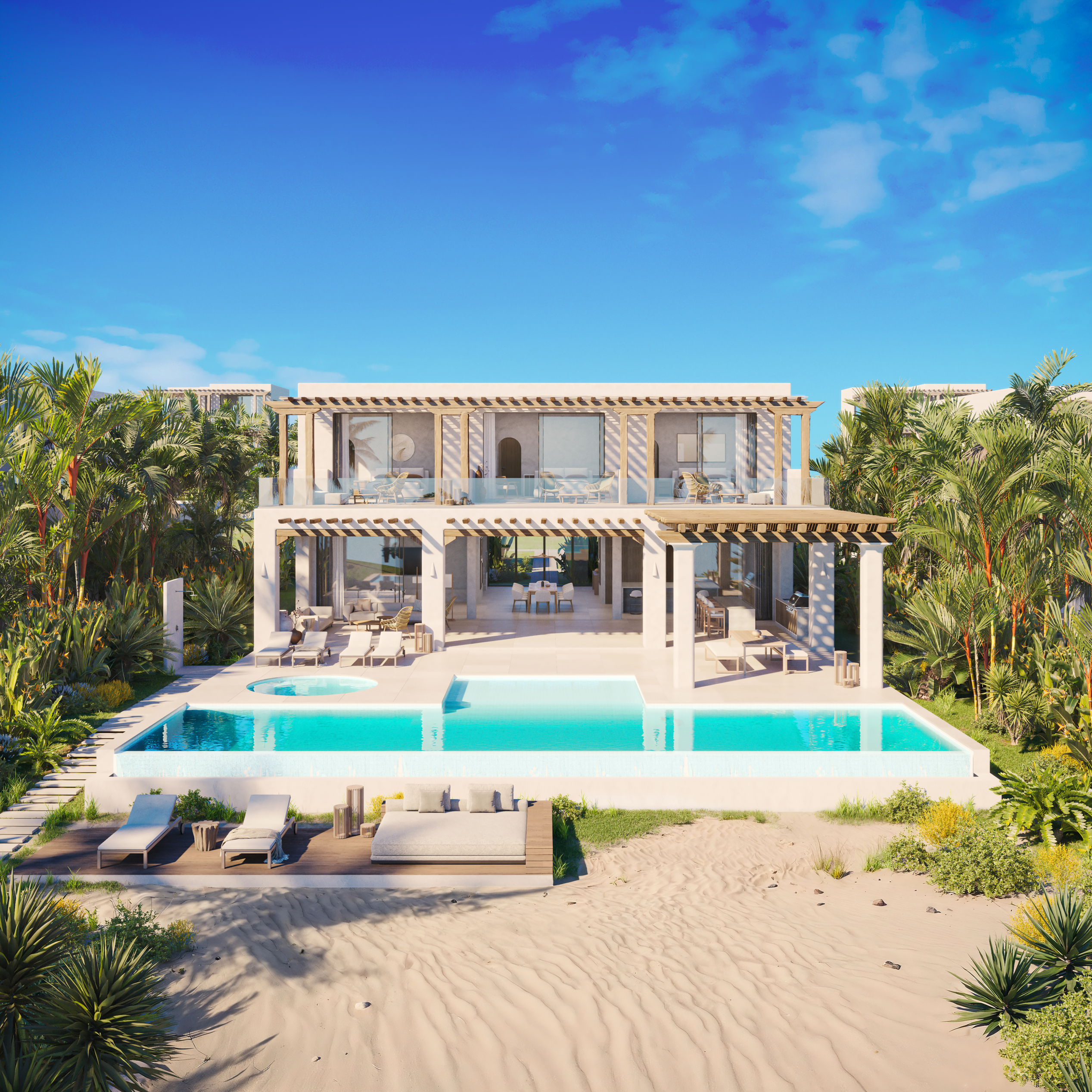 Rendezvous Bay New Construction Beach Villa