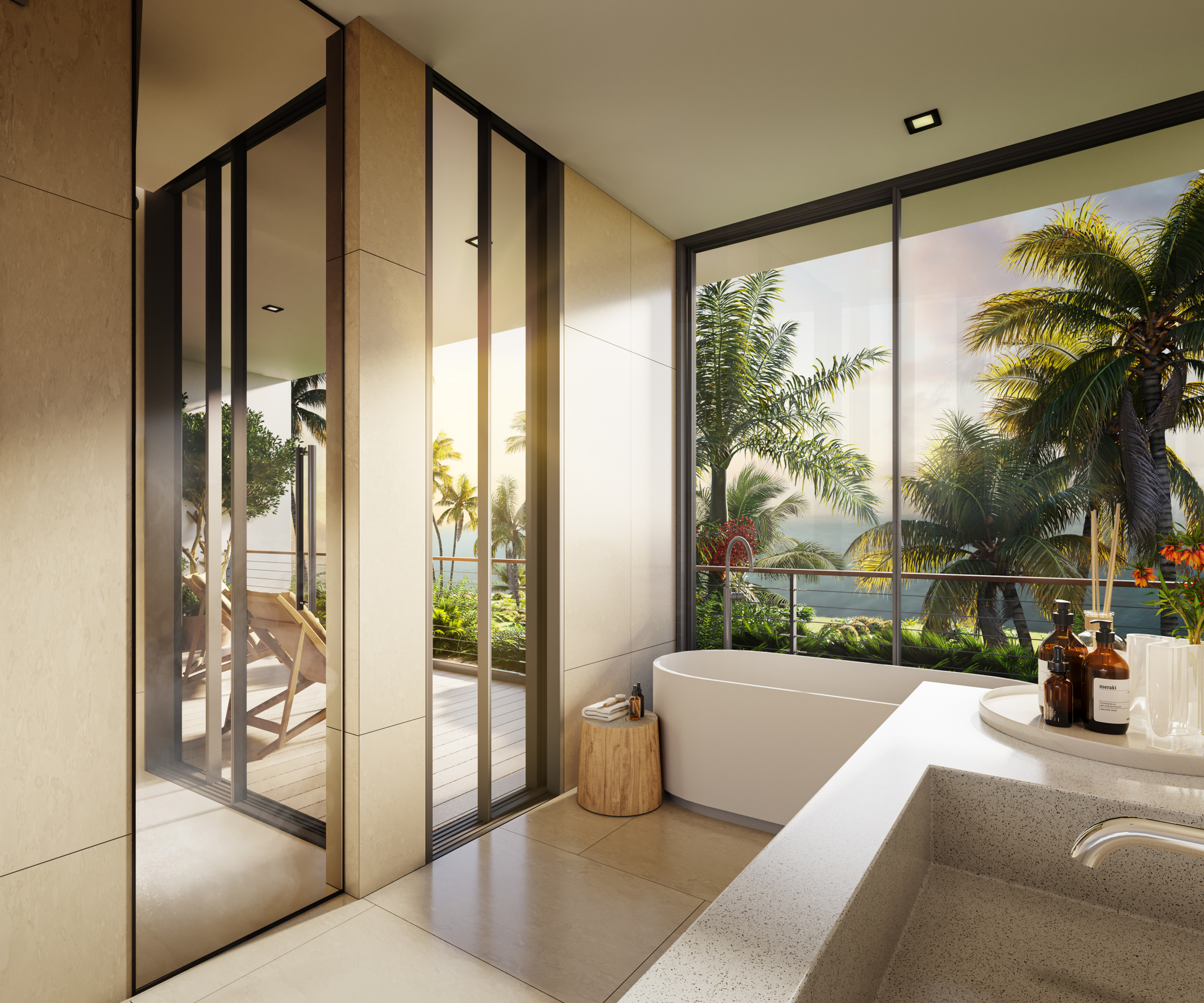 Four Seasons Resort at Tropicalia Playa Esmeralda 3-BR Beach Flat 