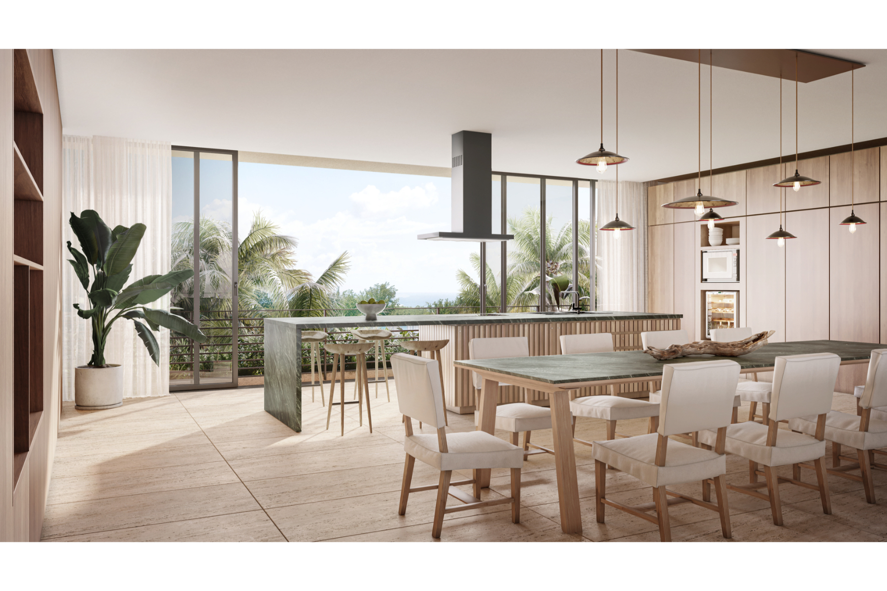 Four Seasons Resort at Tropicalia Playa Esmeralda 3-BR Beach Flat 