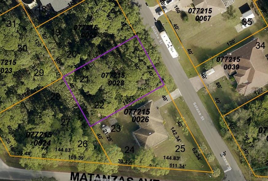 SOLANA LOT 21 & 22 STREET