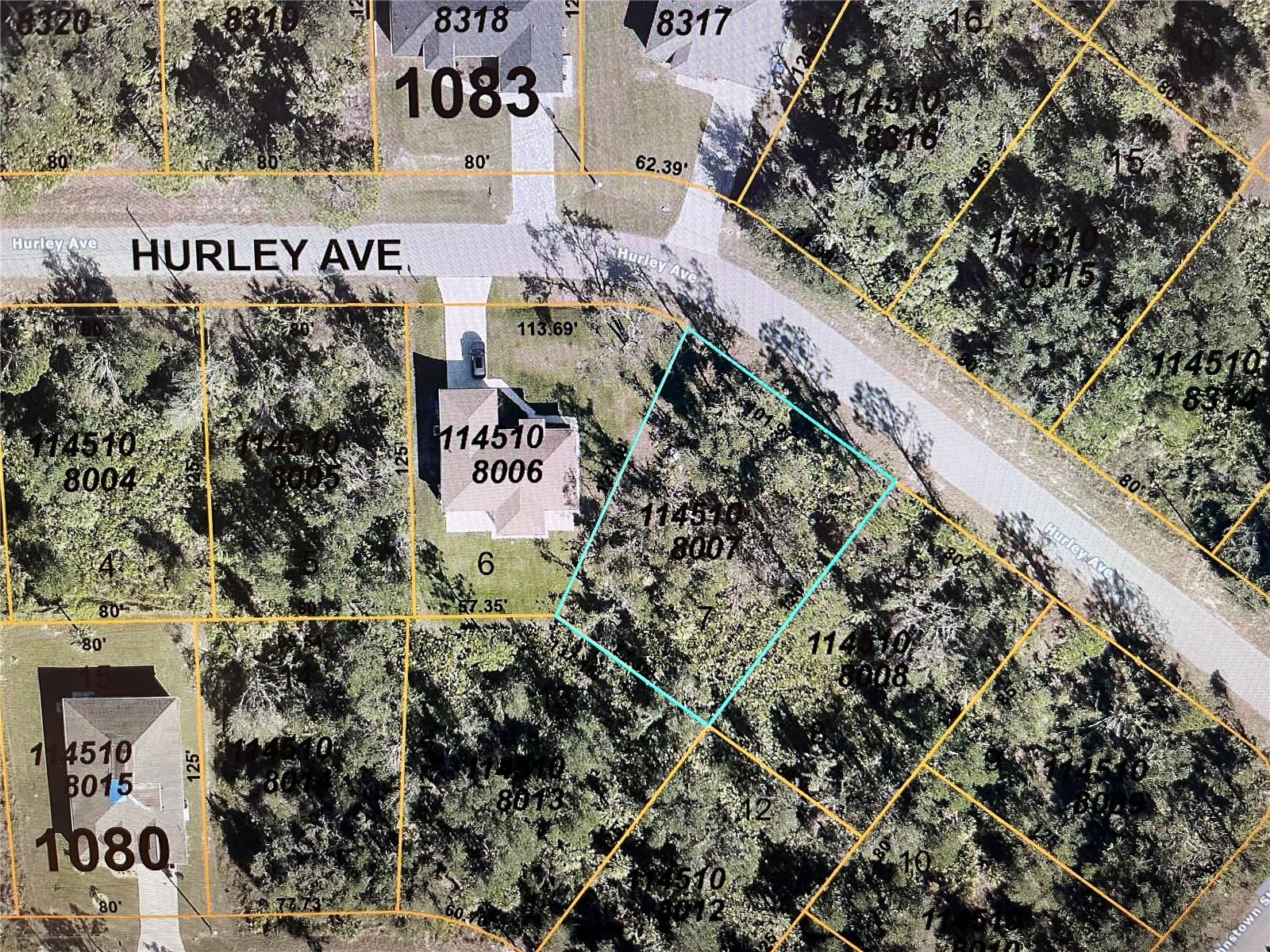 LOT 7 HURLEY AVE