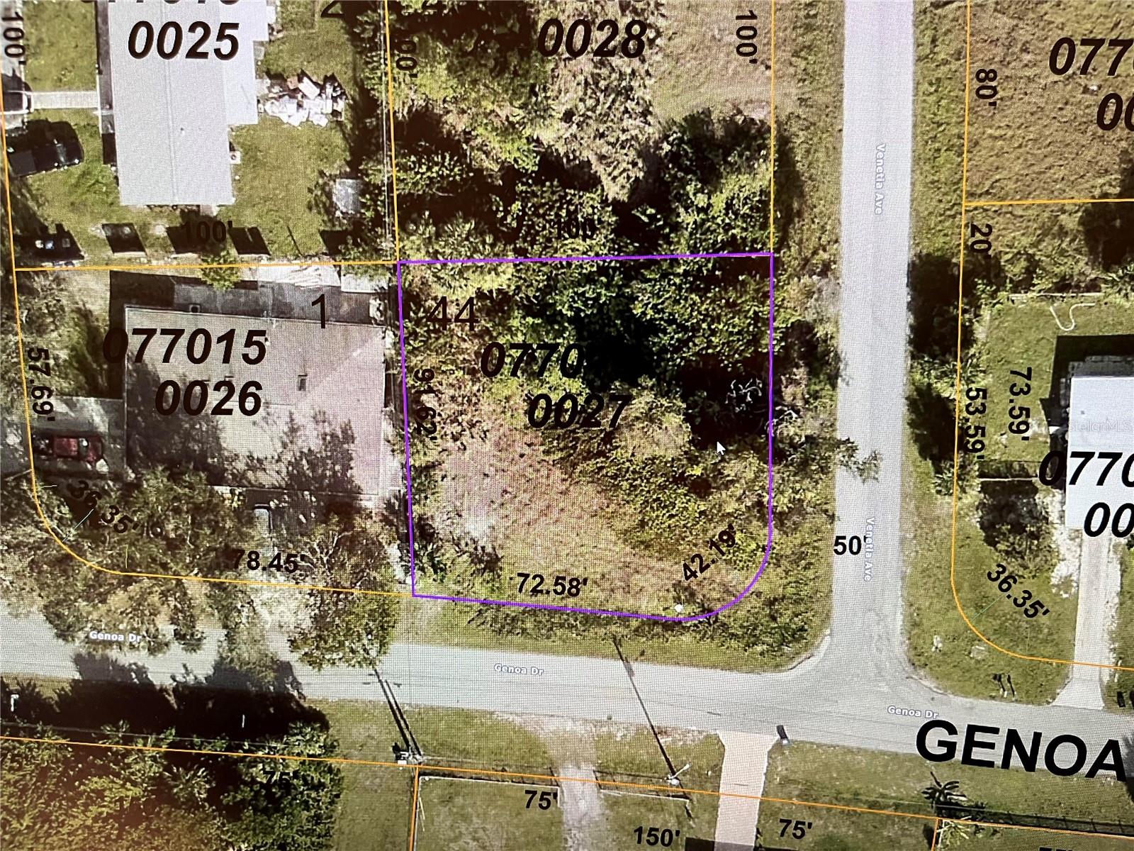 VENETIA AVE #Lot #44