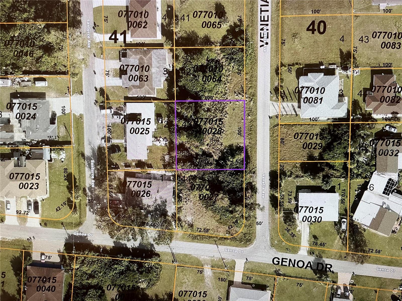 VENETIA AVE #Lot #43