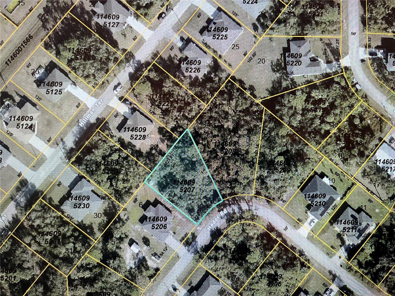 LOT 7 HADER RD