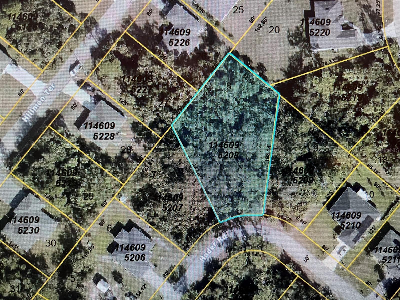 LOT 8 HADER RD
