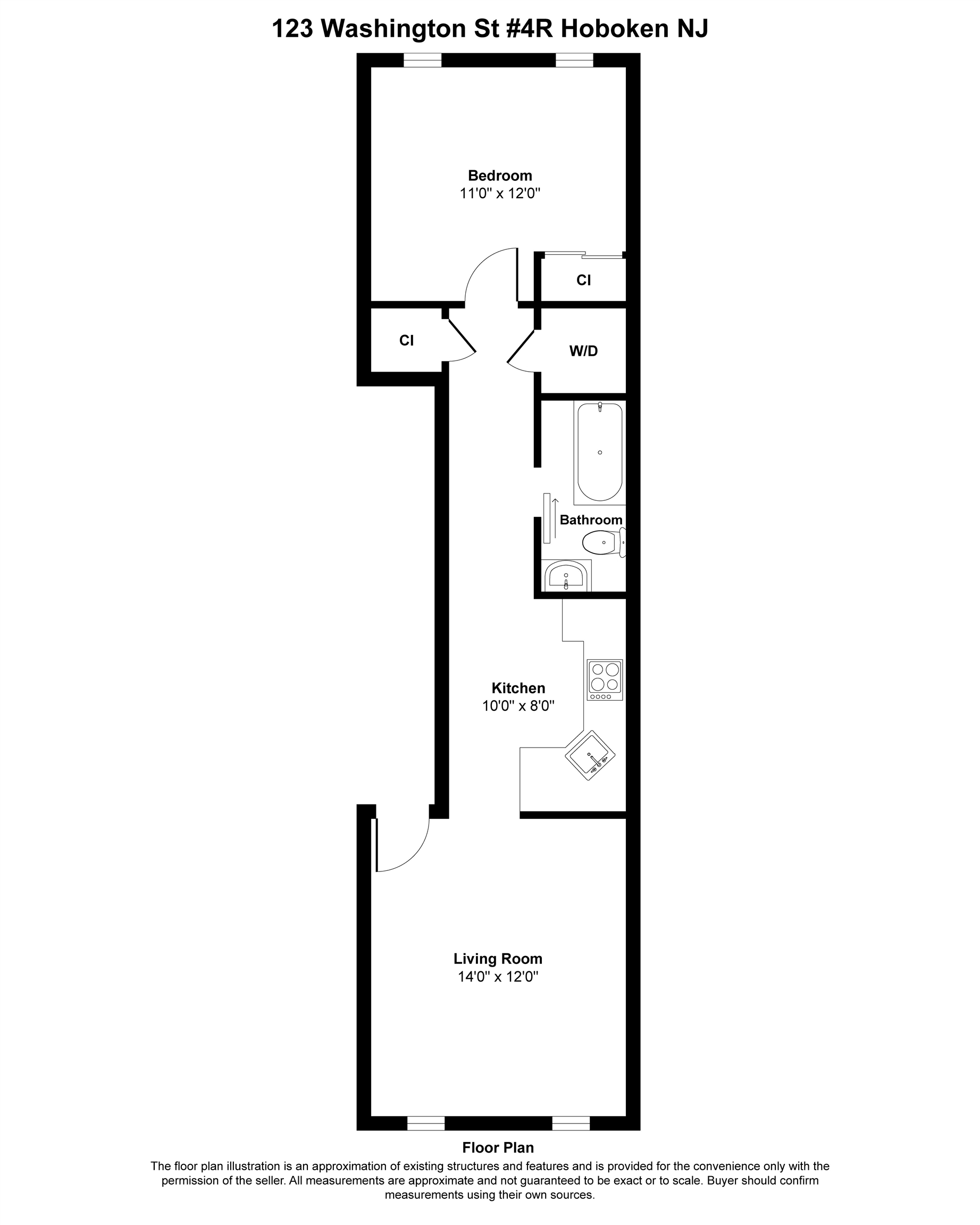 123 WASHINGTON ST Unit: 4R