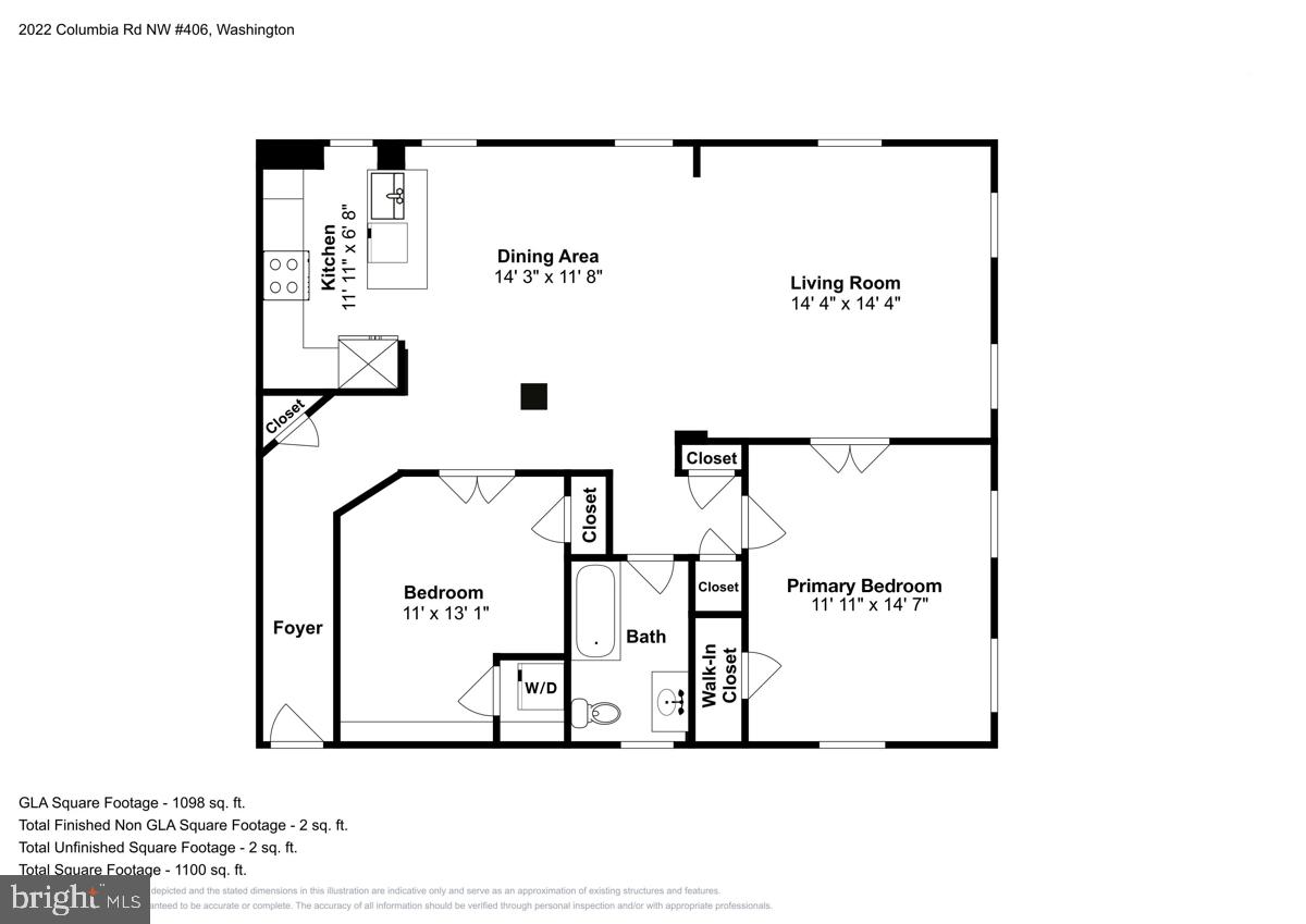 2022 COLUMBIA ROAD NW Unit: 406