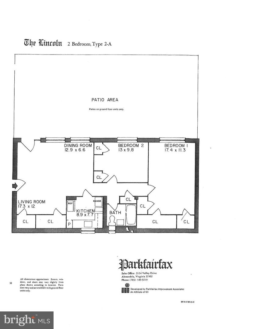 3534 GUNSTON ROAD Unit: 715