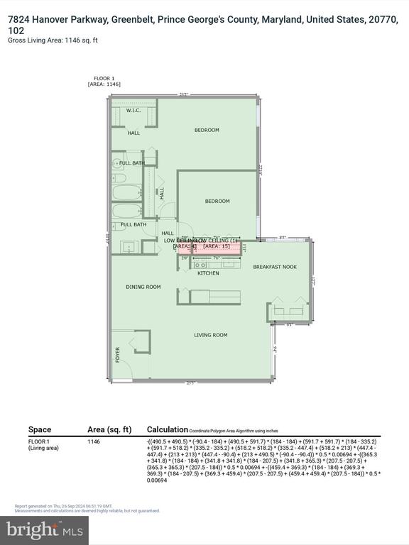 7824 HANOVER PARKWAY Unit: 102