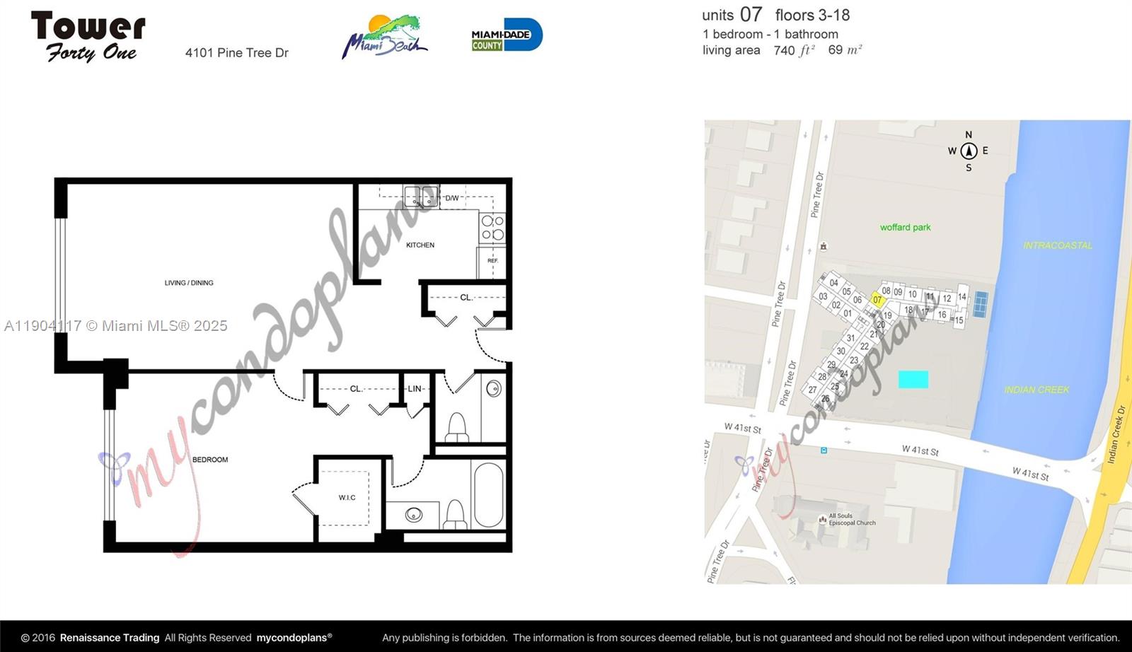 4101 Pine Tree Dr # 707