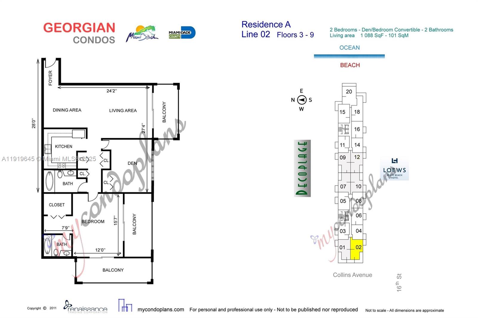 1621 Collins Ave # 802