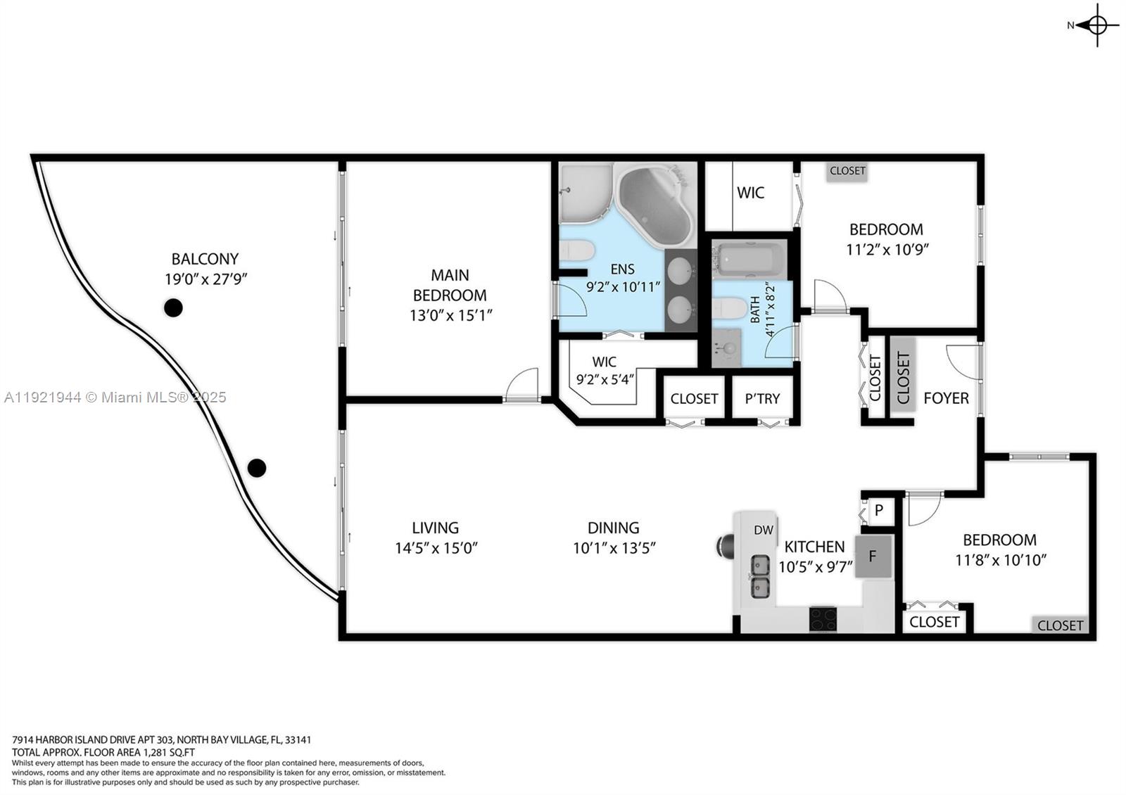 7914 Harbor Island Dr # 303