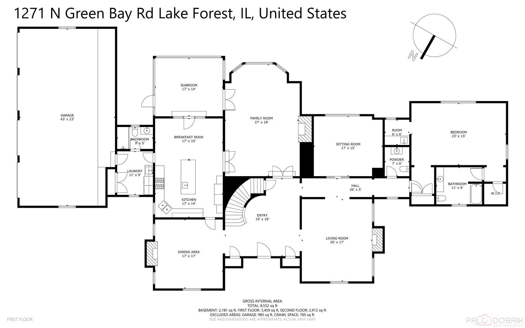 1271 N Green Bay Road