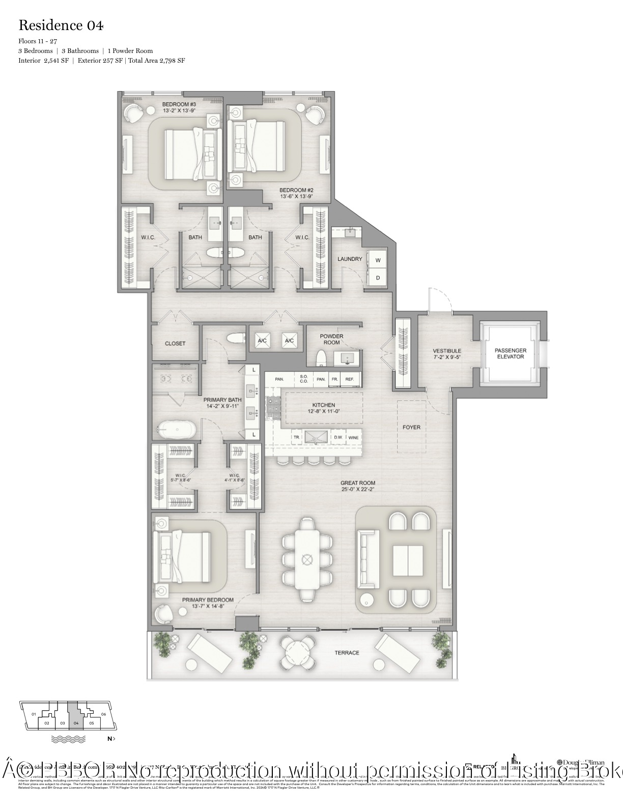 1717 N Flagler Drive, 1604