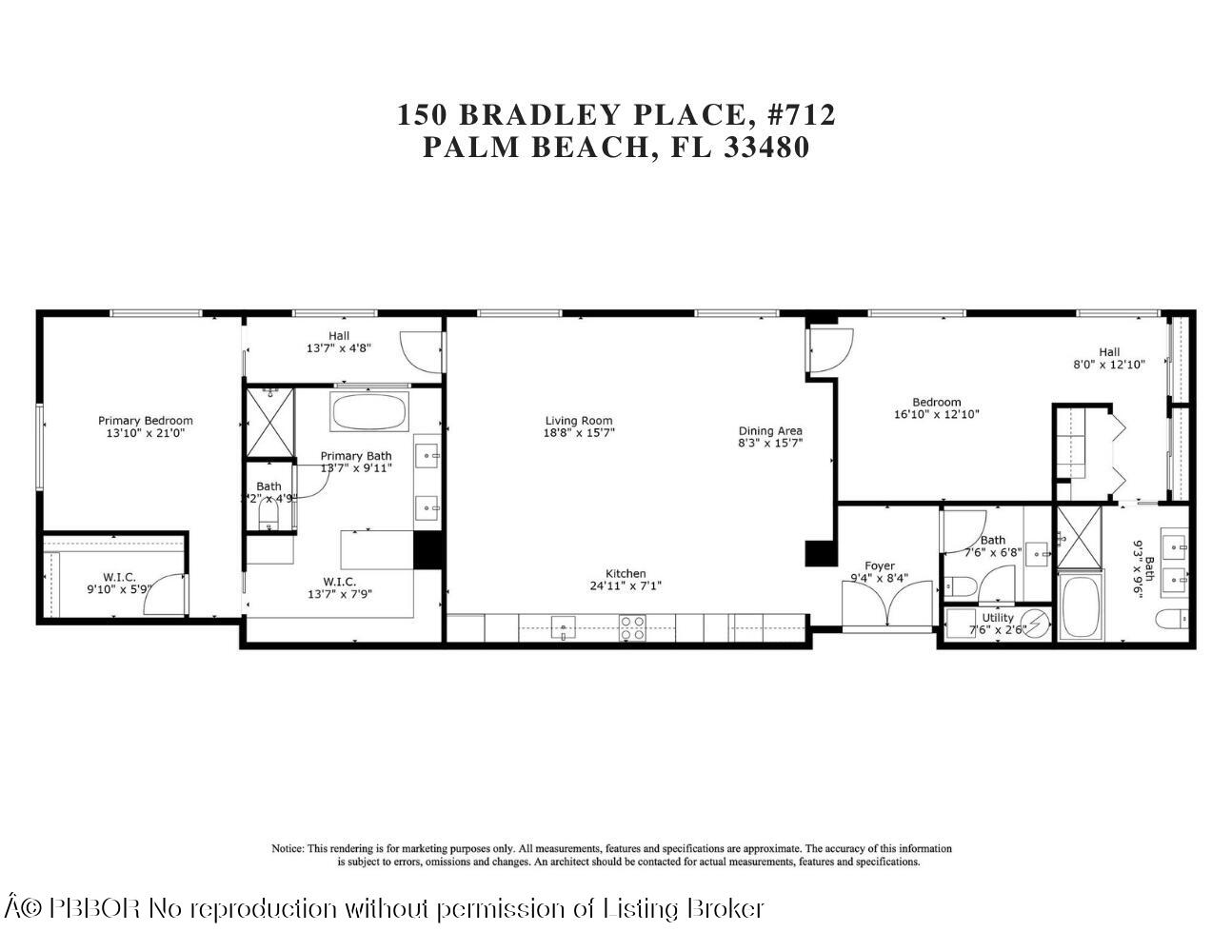 150 Bradley Place, 712