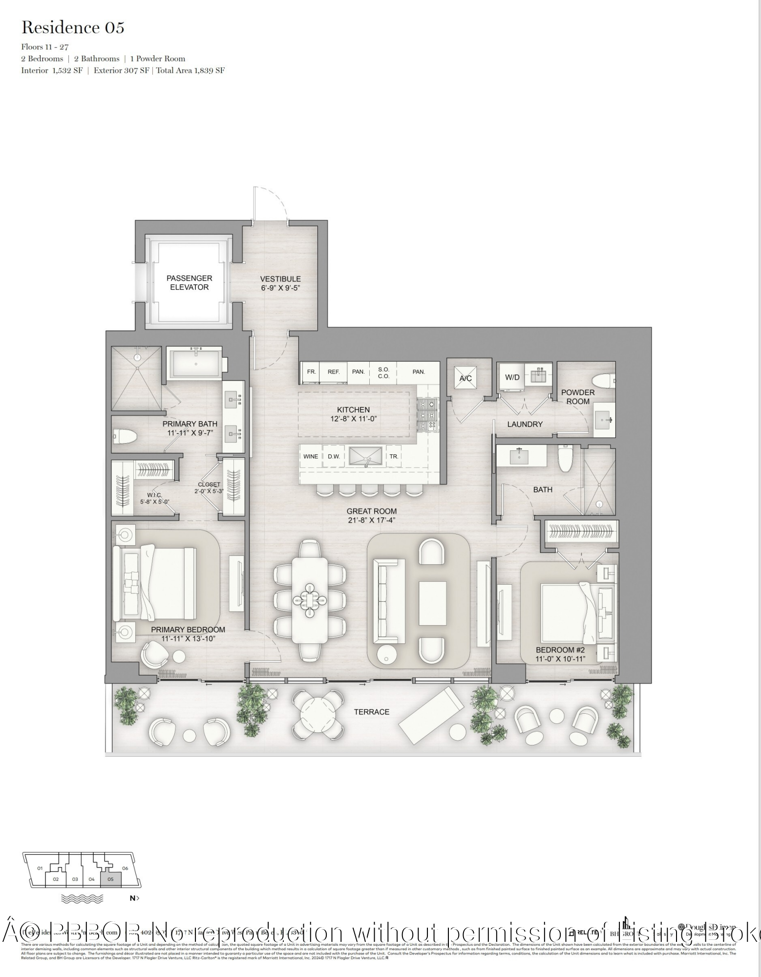 1717 N Flagler Drive 2505