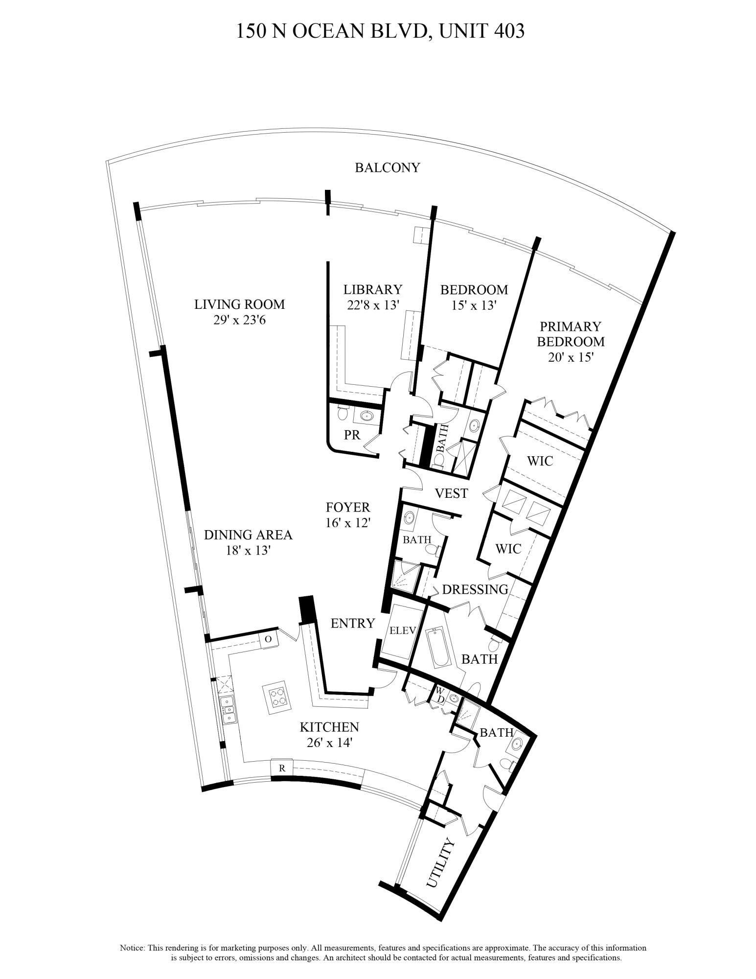 150 N Ocean Boulevard 403