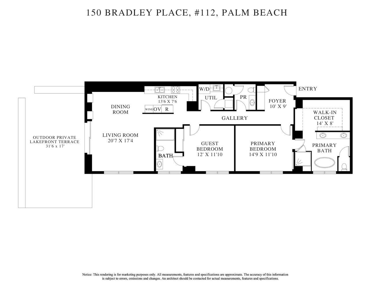 150 Bradley Place 112