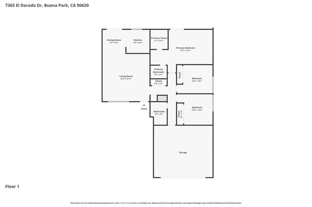 7365 El Dorado Drive