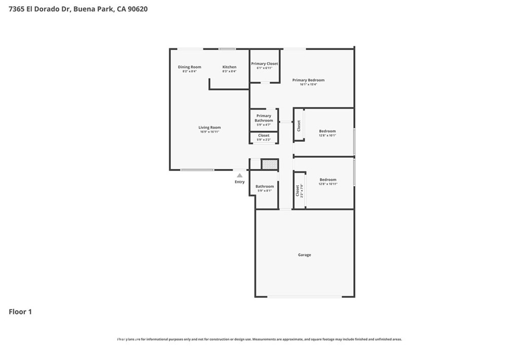 7365 El Dorado Drive