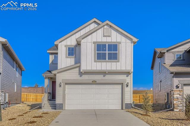 8914 Blue Feather Loop