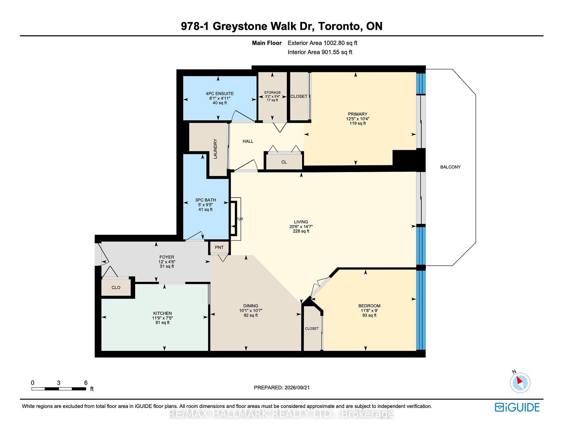 1 Greystone Walk Drive 978, Toronto Unit: 978