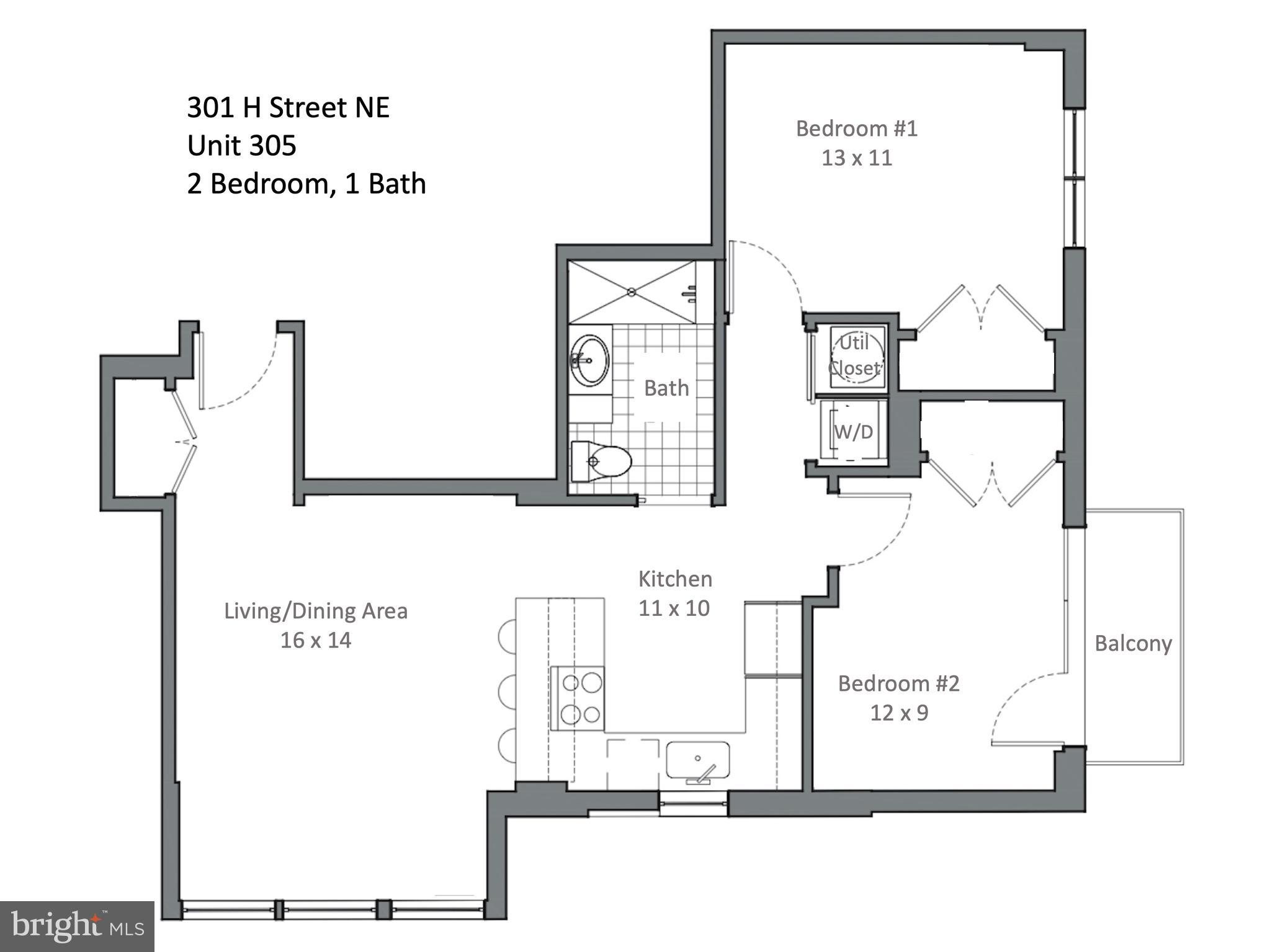 301 H STREET NE 305