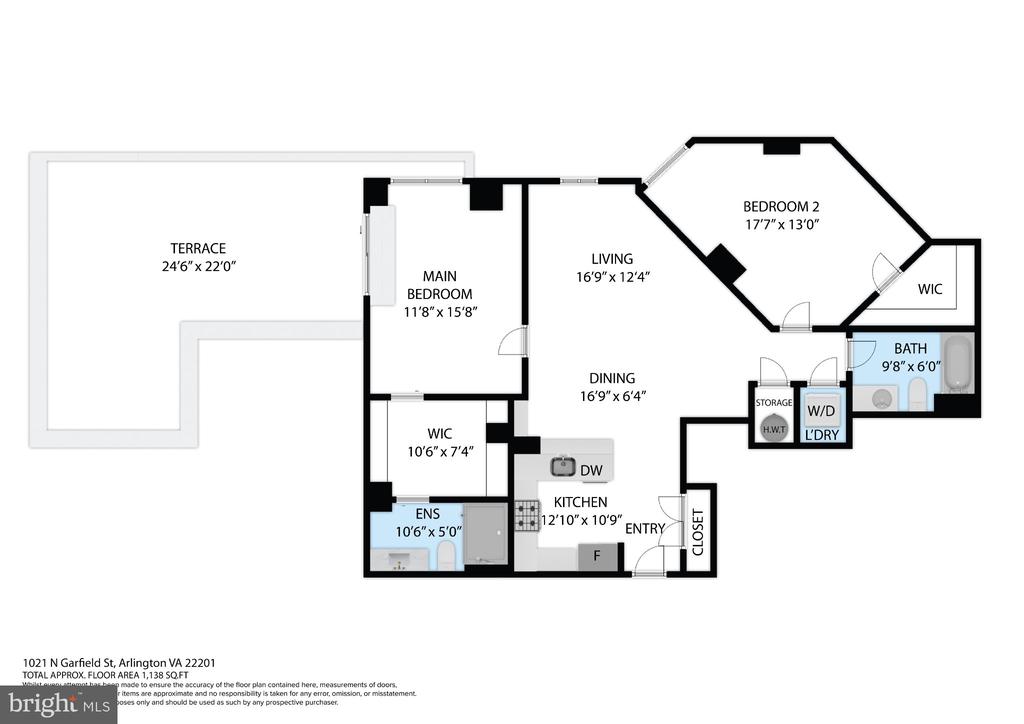 1021 N GARFIELD STREET Unit: 929