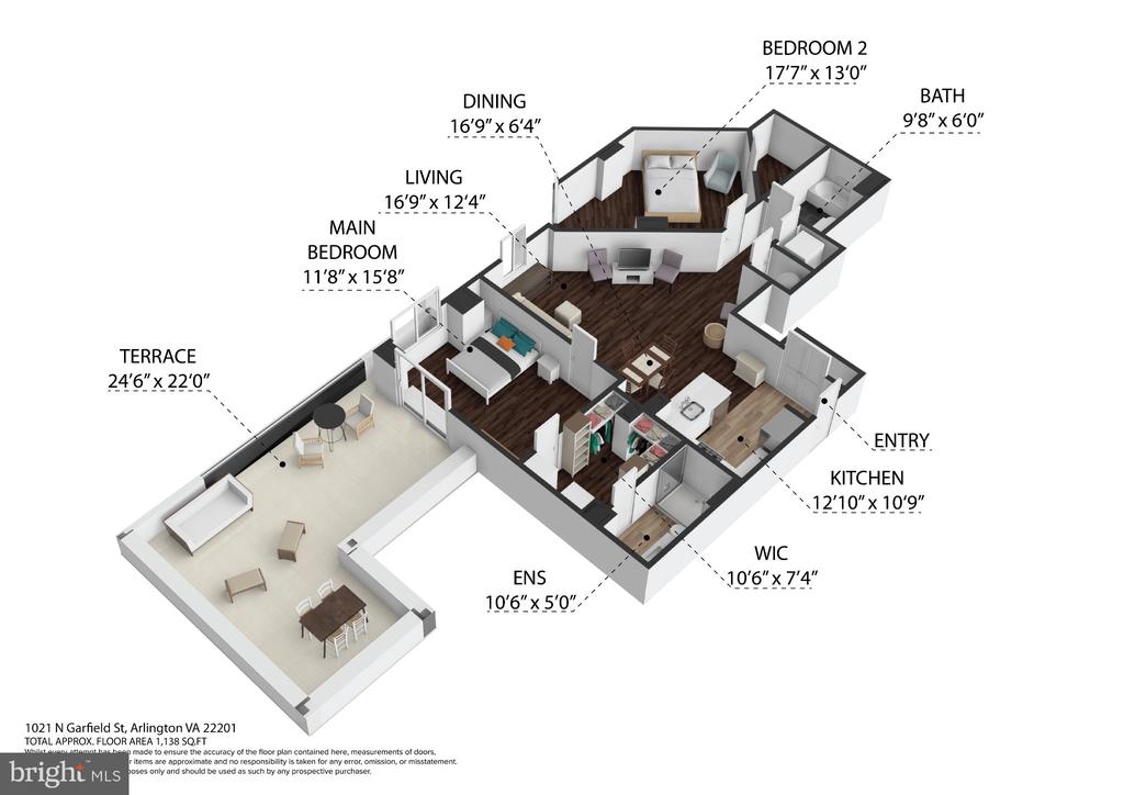 1021 N GARFIELD STREET Unit: 929