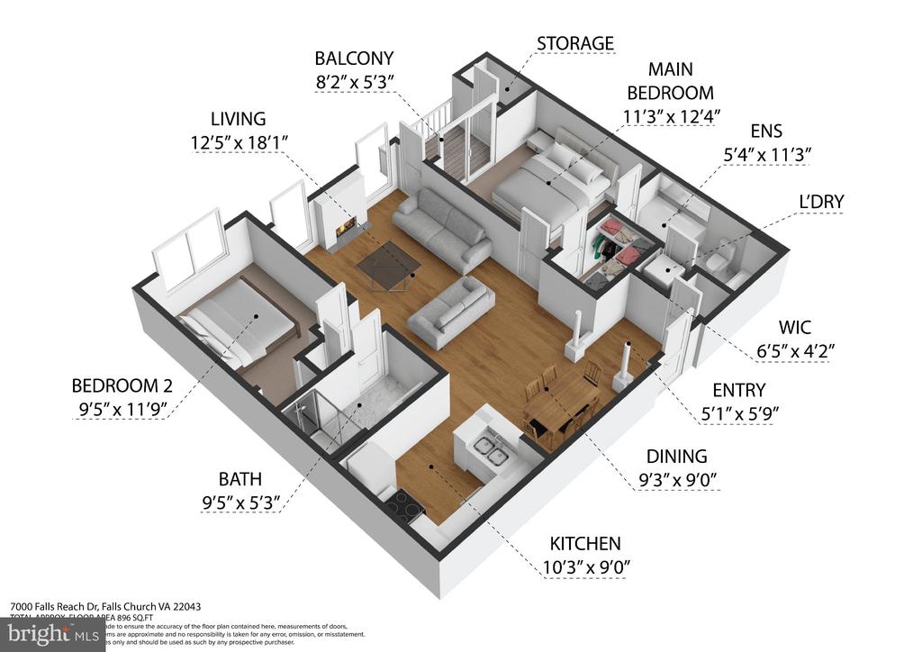 7000 FALLS REACH DRIVE Unit: 407