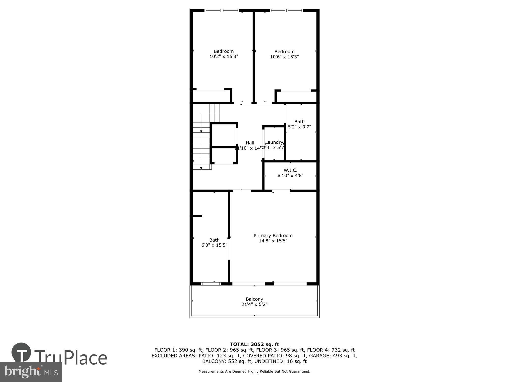 43075 TRACK BED TERRACE