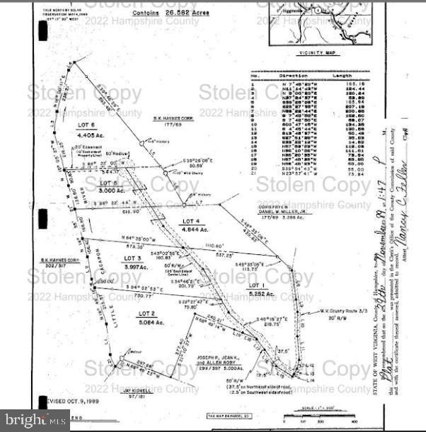Lot 4 Section 1 LITTLE CACAPON LEVELS RD