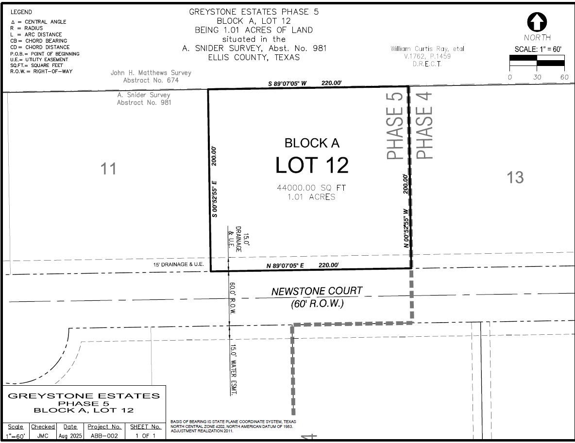 Lot 12A Phase 5 Campbell Road