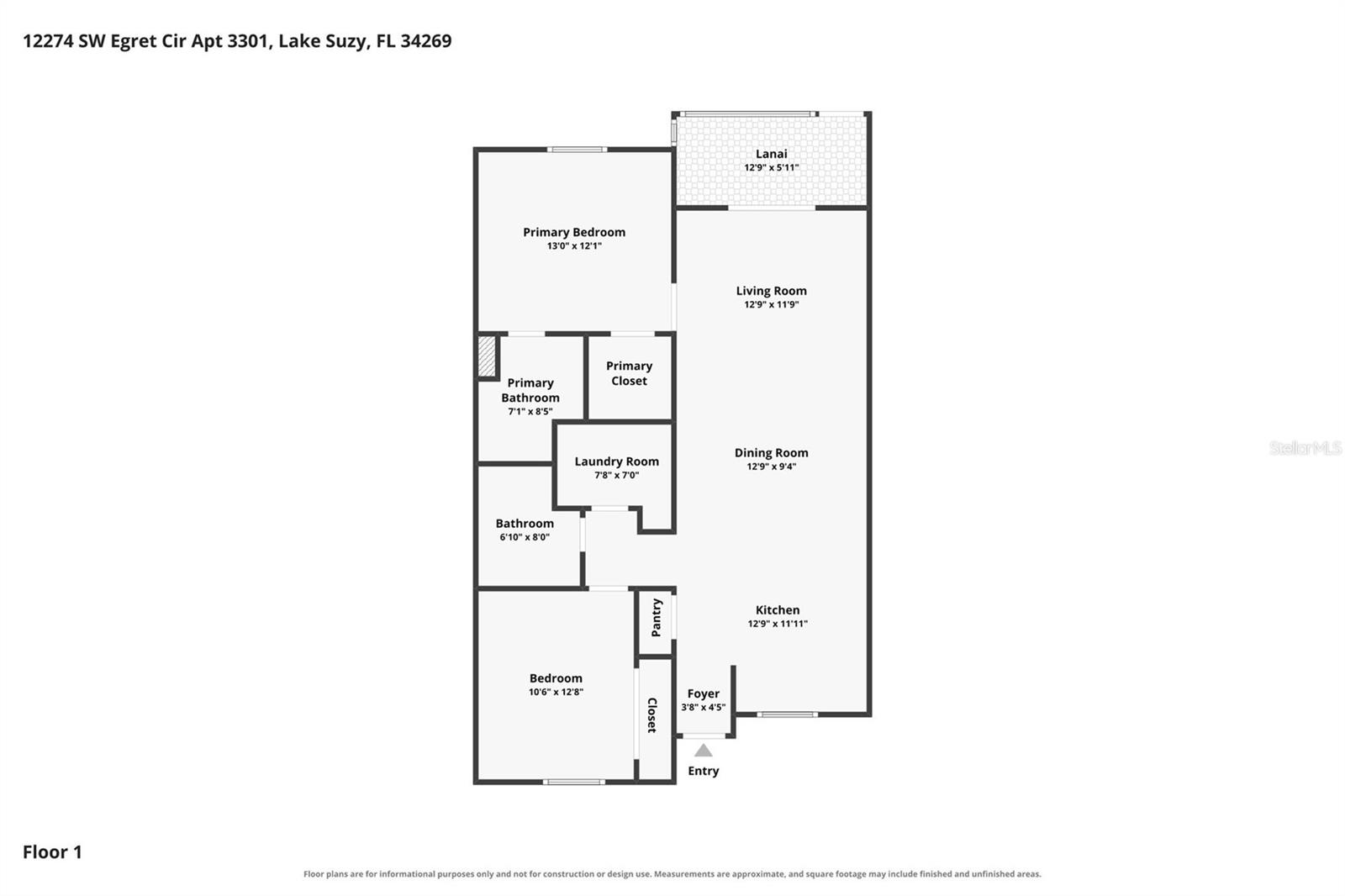 12274 SW EGRET CIR #3301