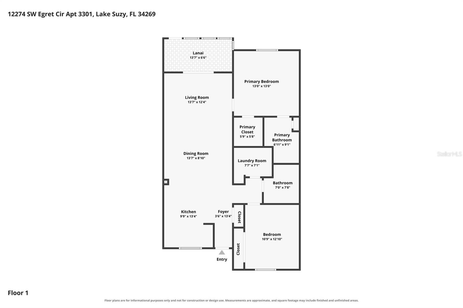 12274 SW EGRET CIR #3302
