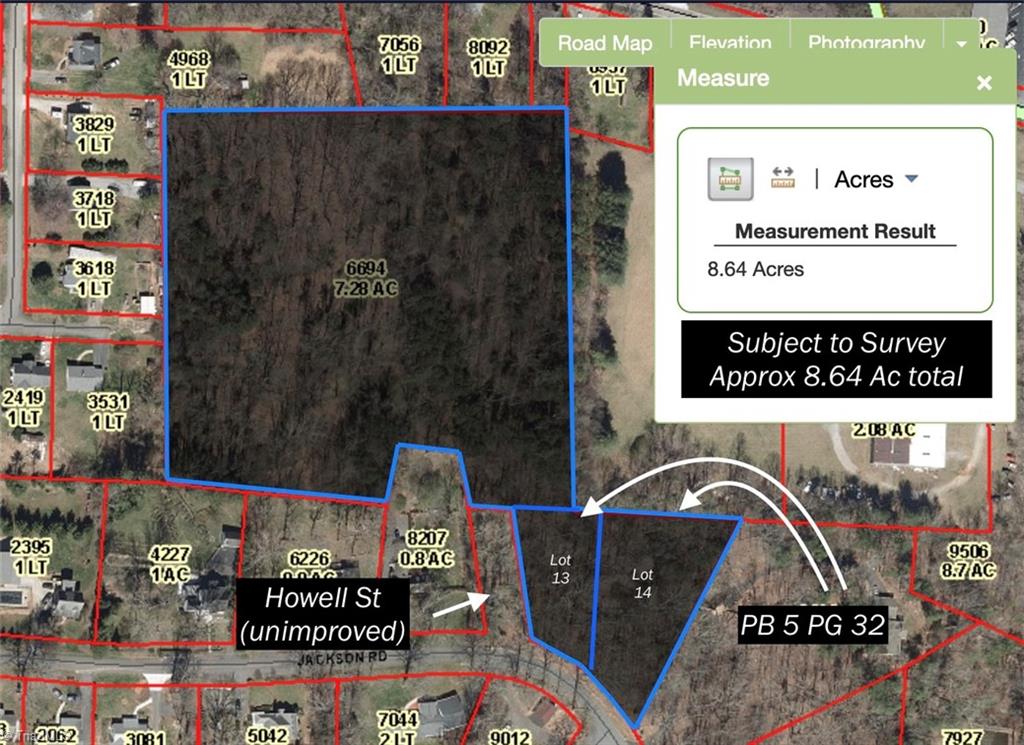 00 Jackson Road Unit: 8.64 Ac