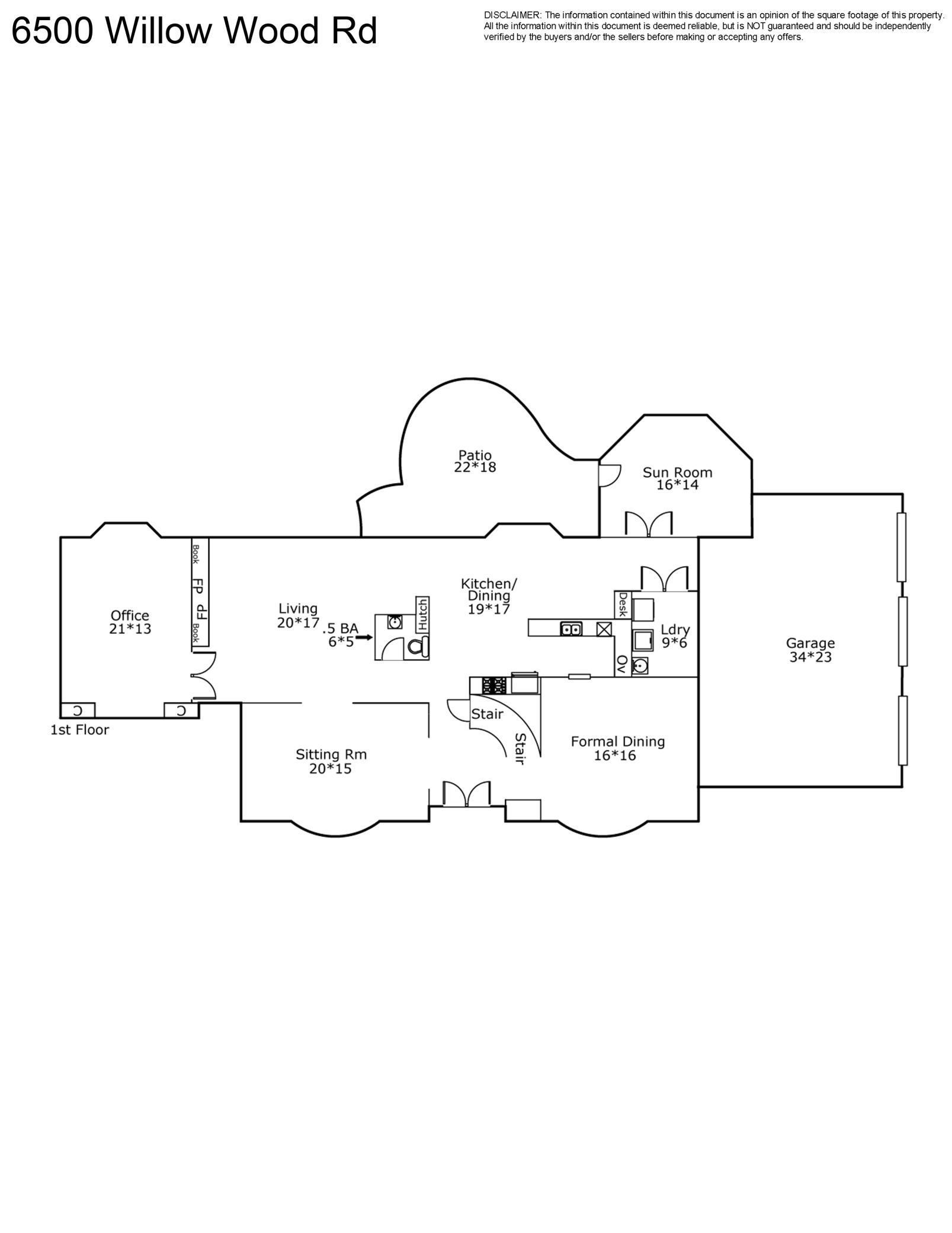 6500 Willow Wood Road