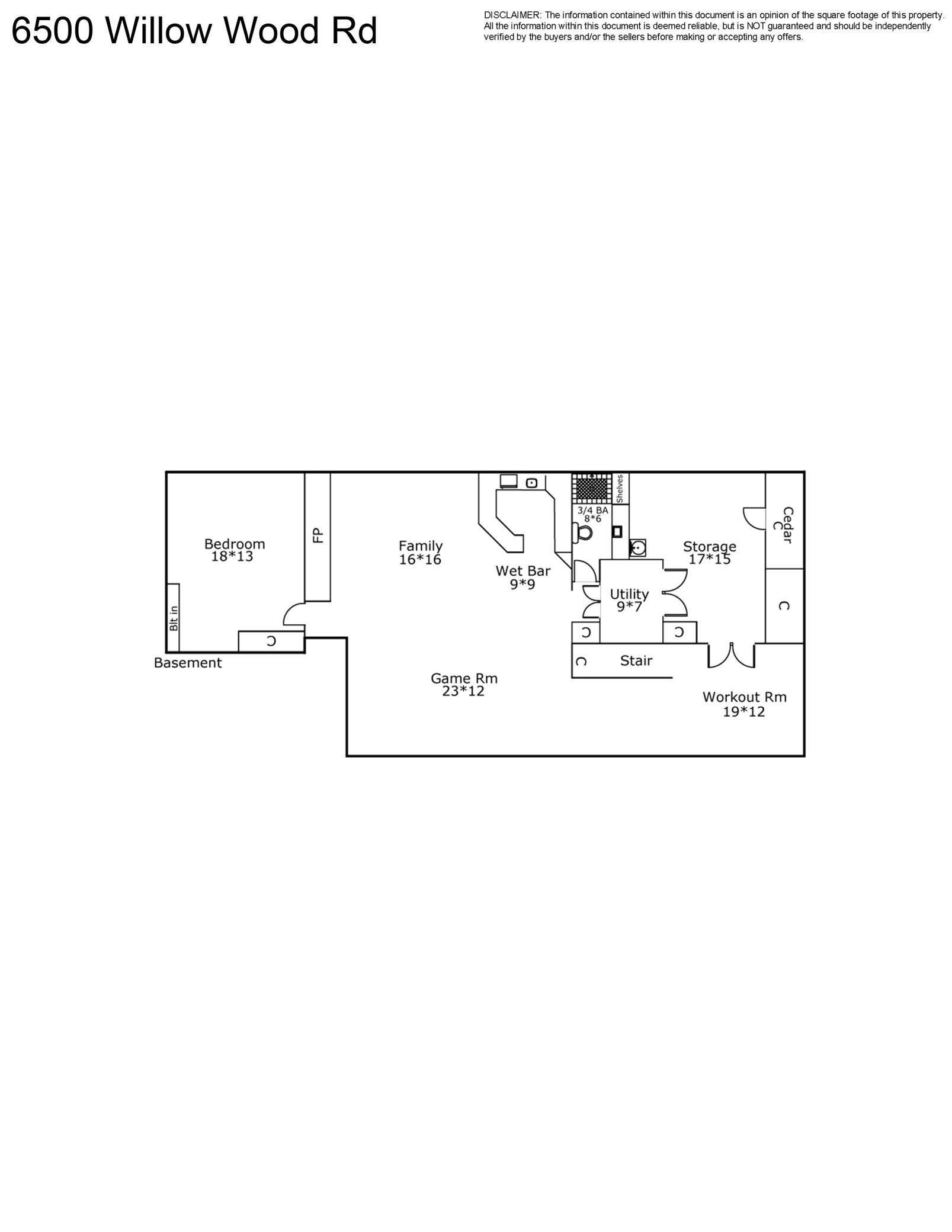 6500 Willow Wood Road