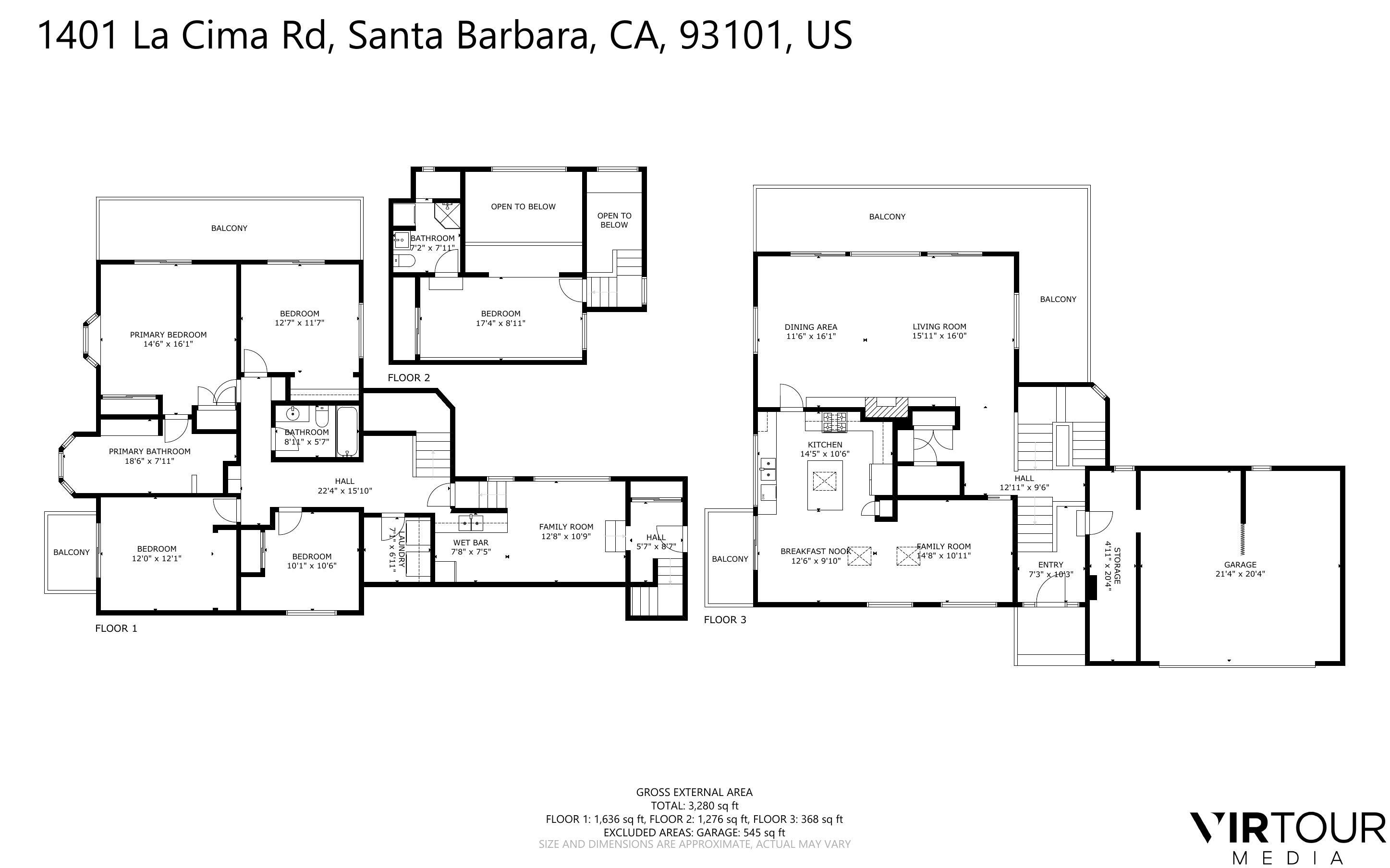1401 La Cima Road
