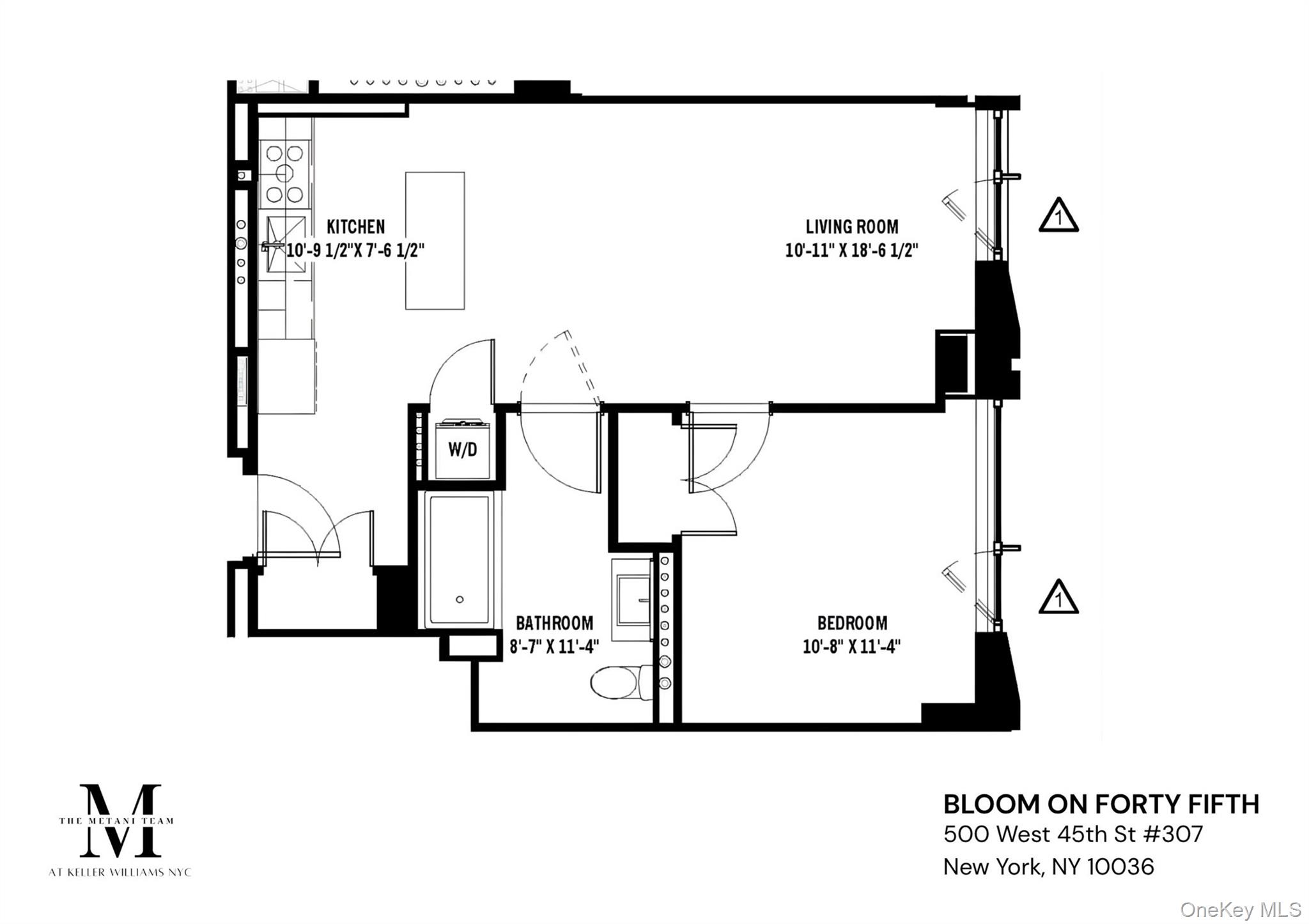 500 W 45th Street Unit: 307