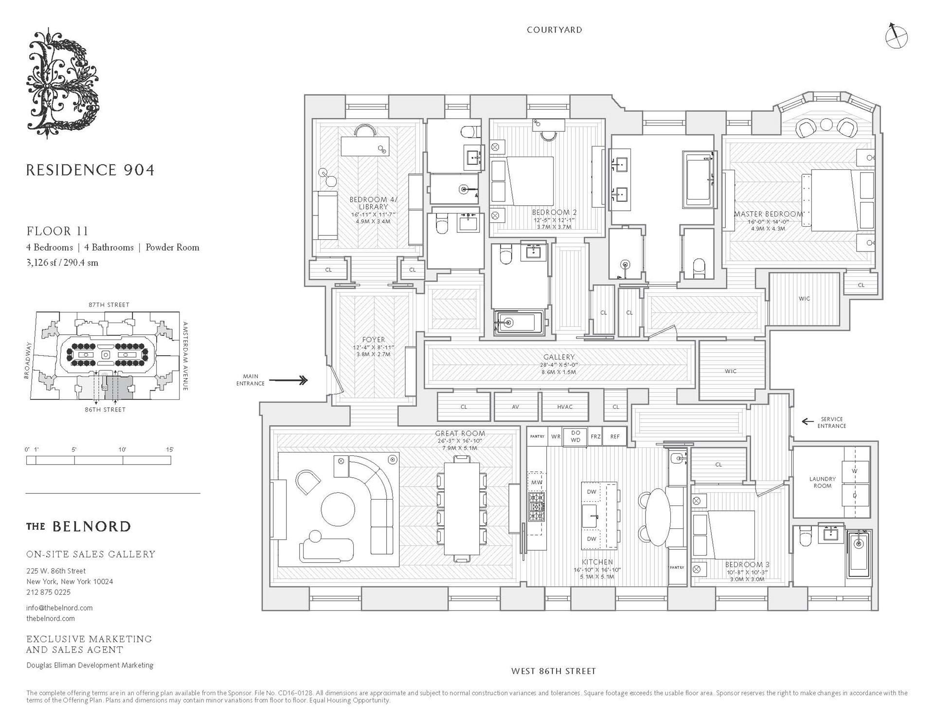 225 W 86TH Street 904