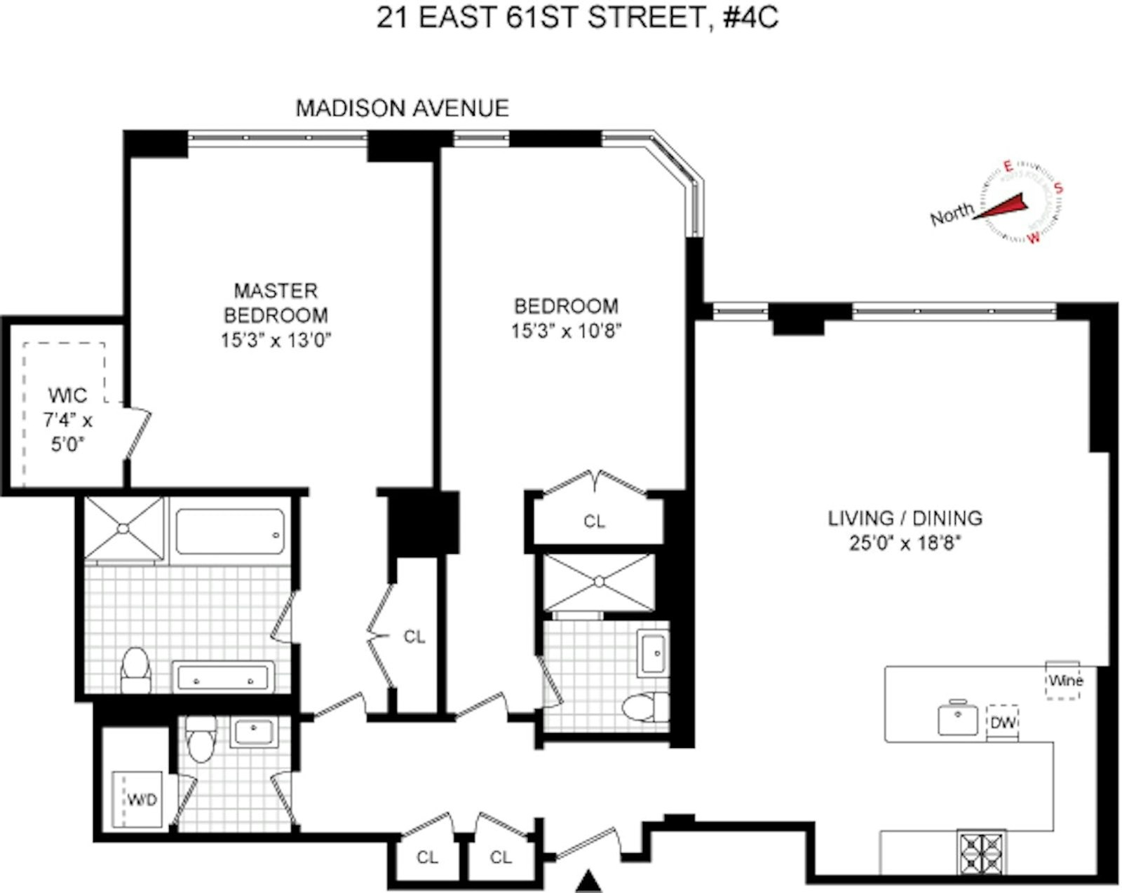 21 E 61ST Street 4C