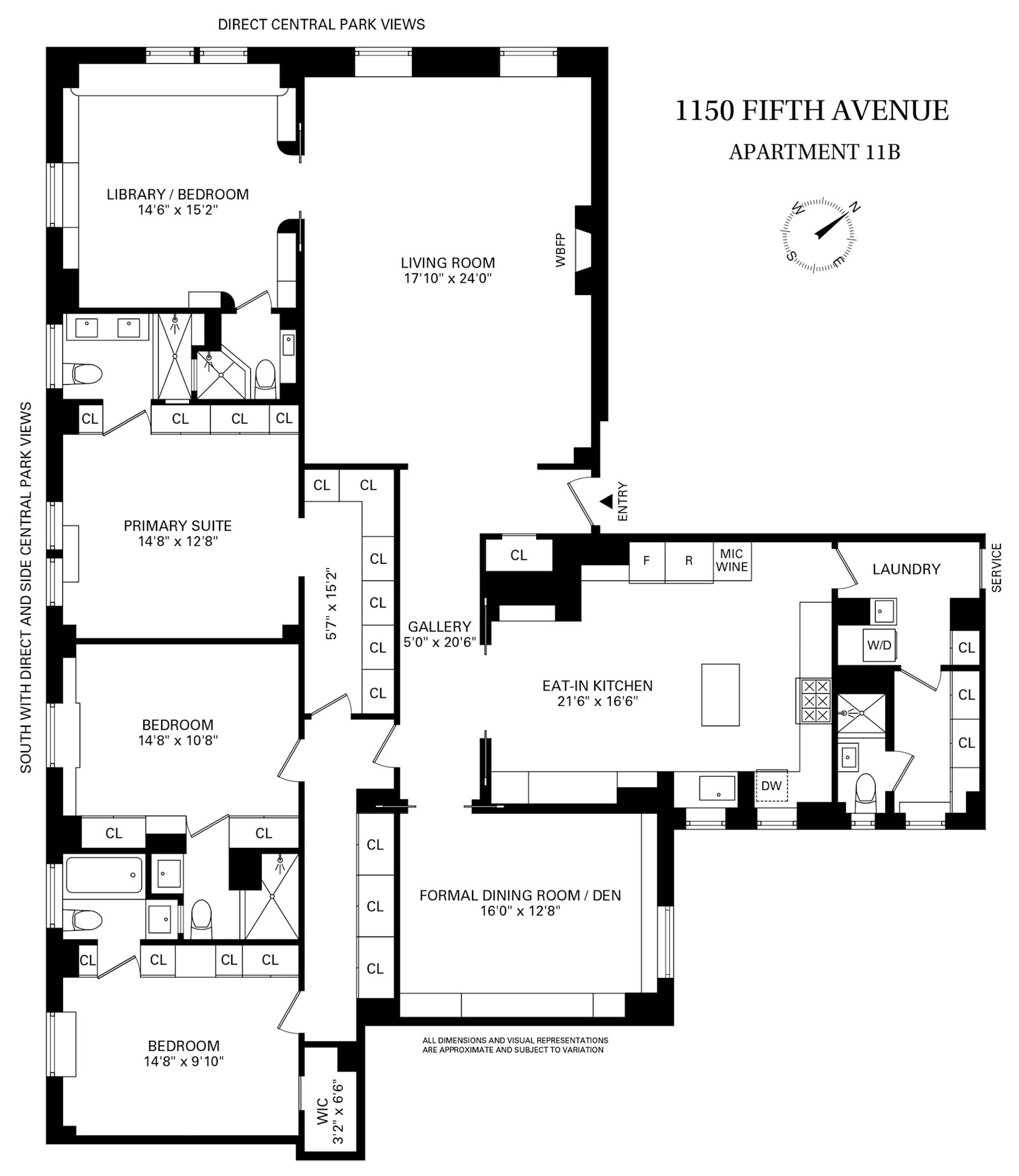 1150 5TH Avenue 11B