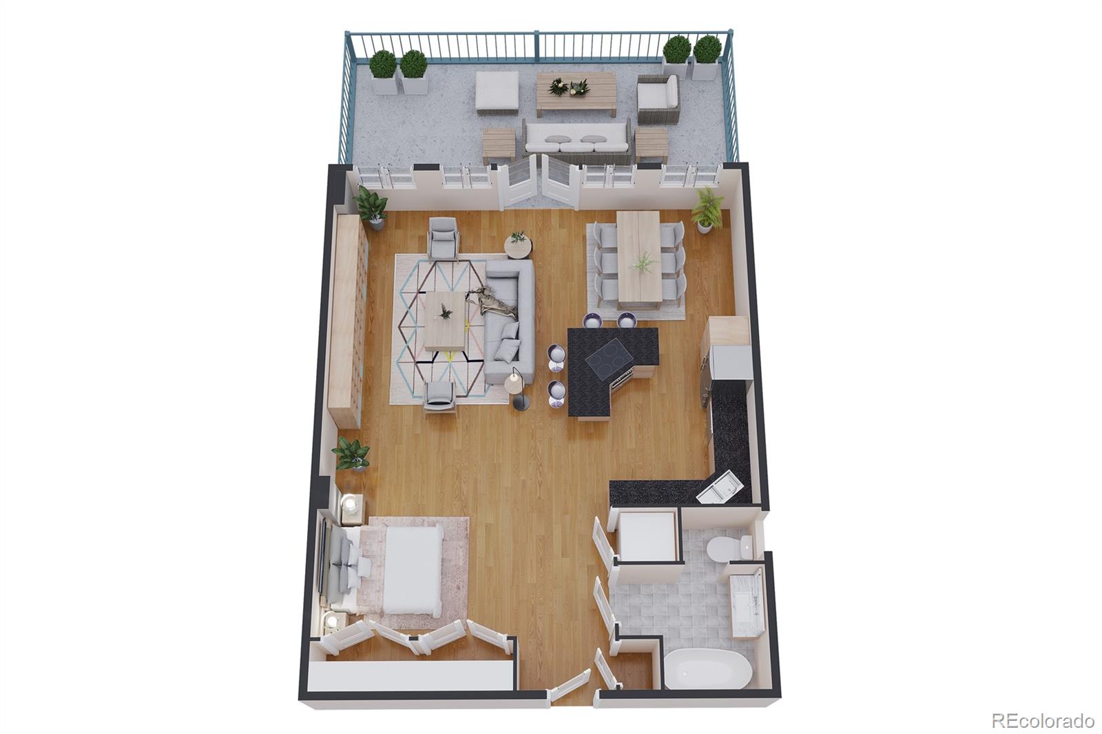 1499 Blake Street Unit: 8B