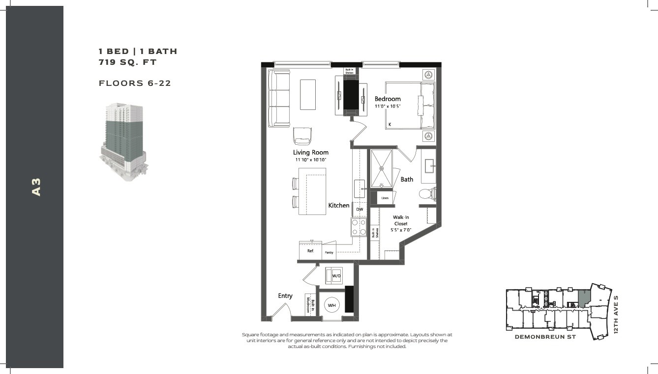 1212 Demonbreun St Unit: 1811