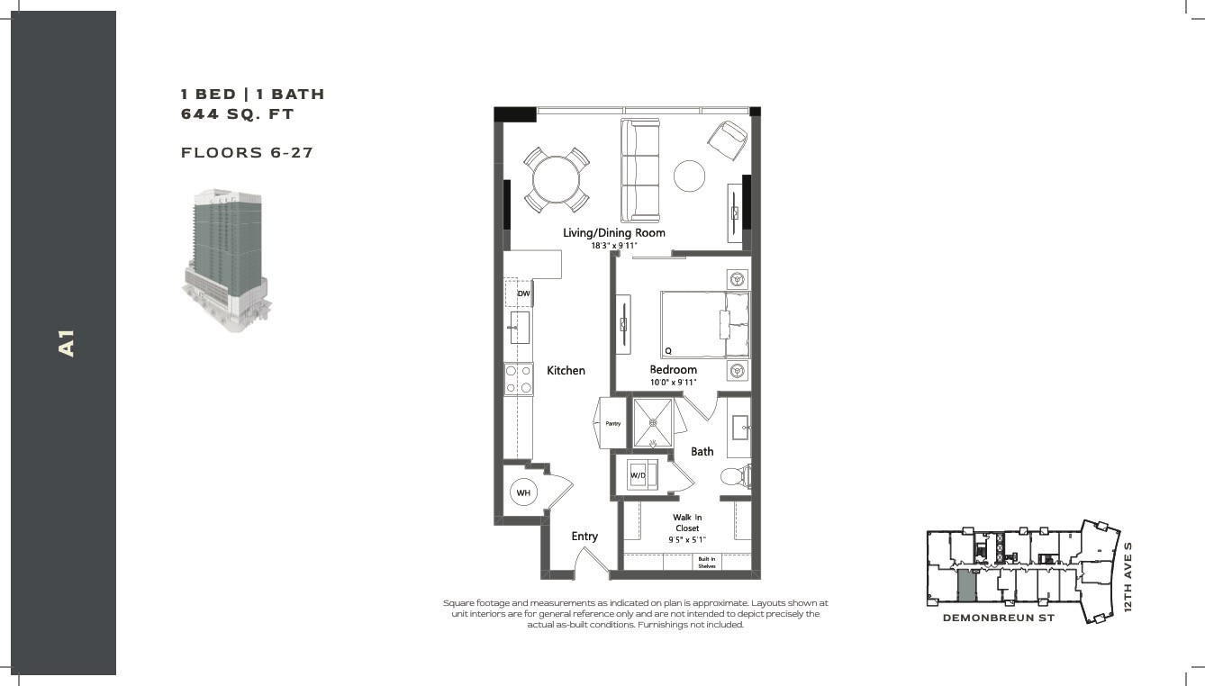 1212 Demonbreun St Unit: 1804